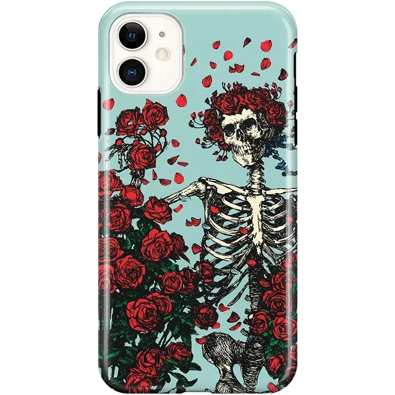 Customer Favorite Forever Grateful | Grateful Dead Skeleton Floral Case  Limited Release!