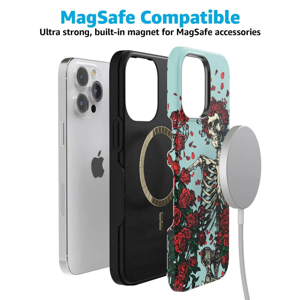 Customer Favorite Forever Grateful | Grateful Dead Skeleton Floral Case  Limited Release!