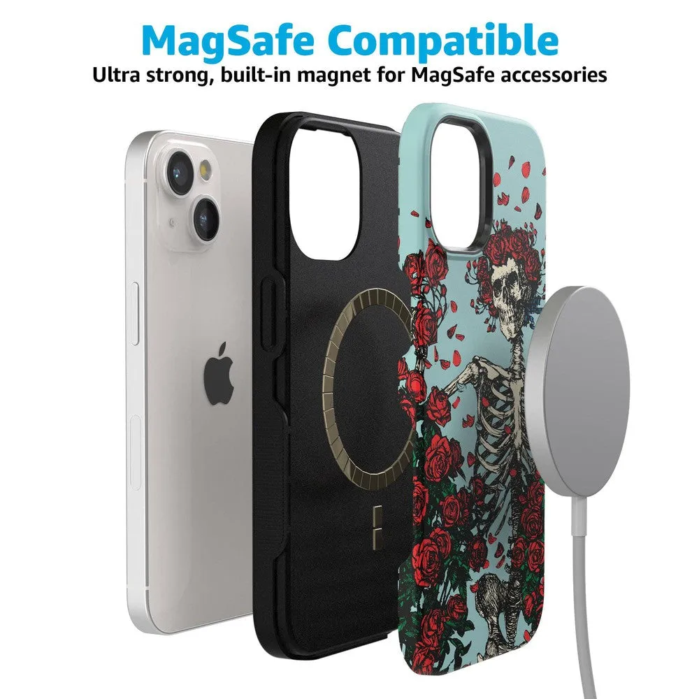 Customer Favorite Forever Grateful | Grateful Dead Skeleton Floral Case  Limited Release!