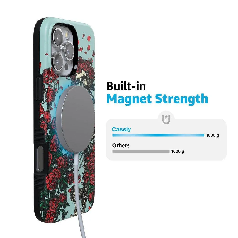 Customer Favorite Forever Grateful | Grateful Dead Skeleton Floral Case  Limited Release!