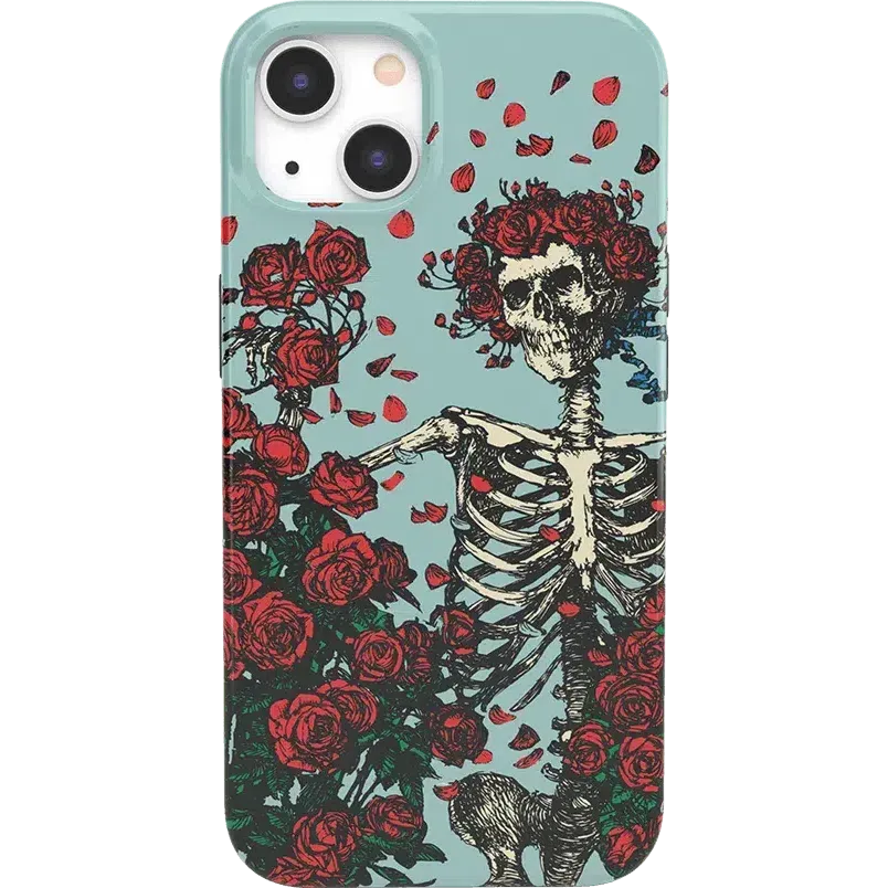 Customer Favorite Forever Grateful | Grateful Dead Skeleton Floral Case  Limited Release!