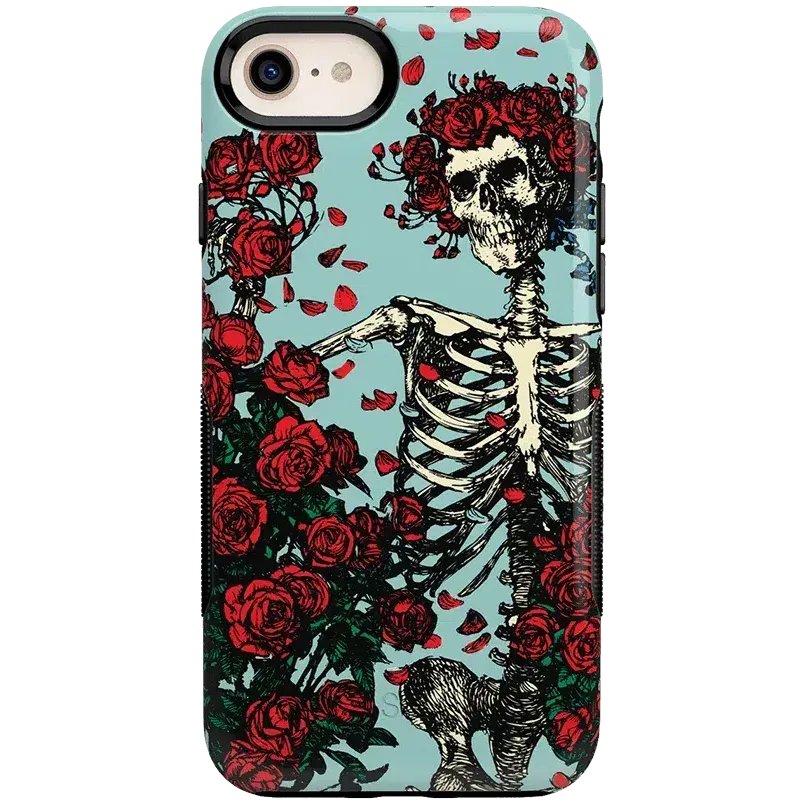 Customer Favorite Forever Grateful | Grateful Dead Skeleton Floral Case  Limited Release!