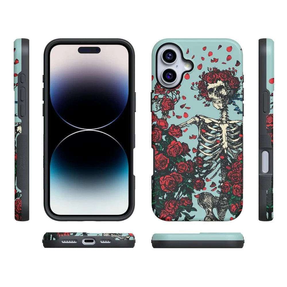Customer Favorite Forever Grateful | Grateful Dead Skeleton Floral Case  Limited Release!