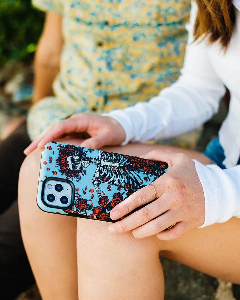 Customer Favorite Forever Grateful | Grateful Dead Skeleton Floral Case  Limited Release!