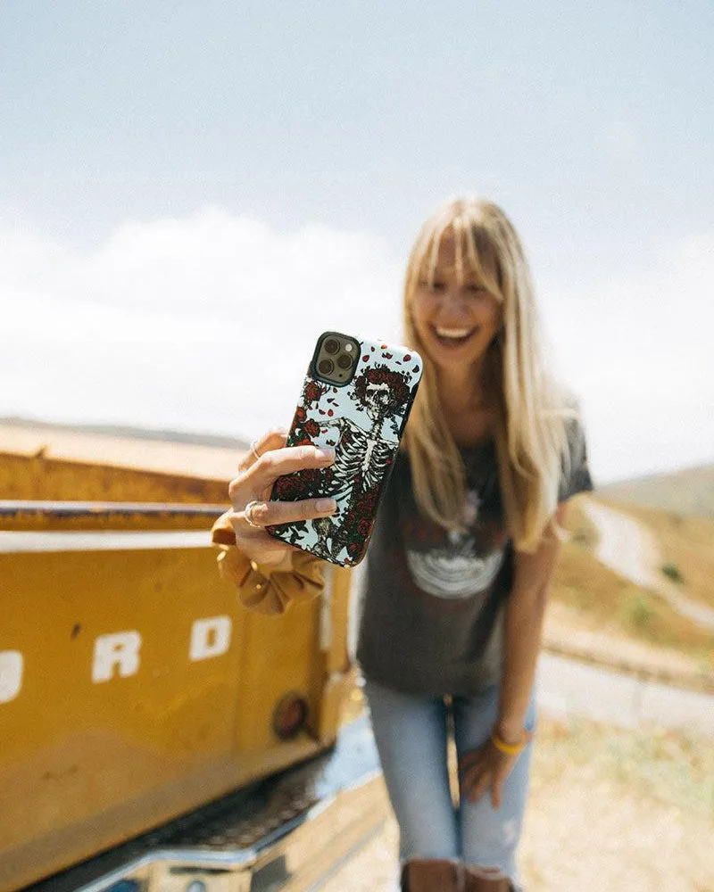 Customer Favorite Forever Grateful | Grateful Dead Skeleton Floral Case  Limited Release!