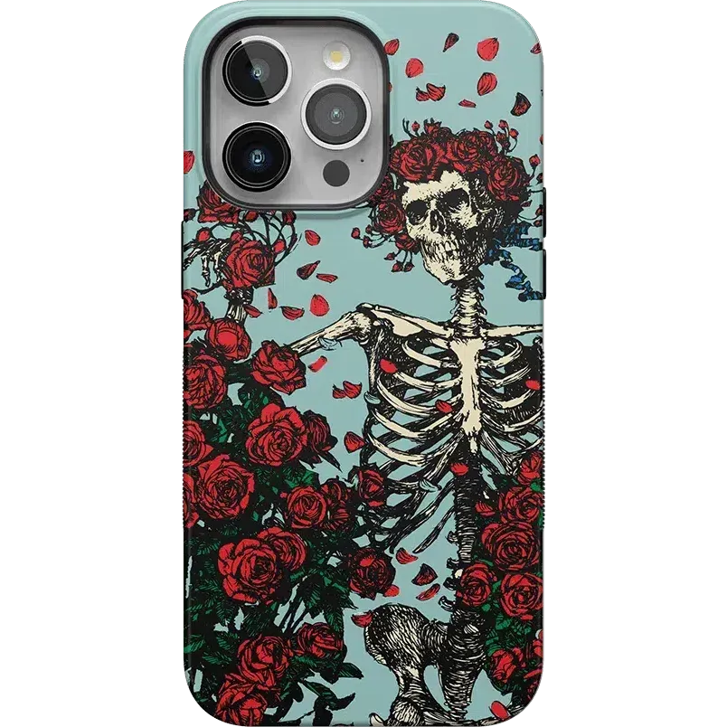 Customer Favorite Forever Grateful | Grateful Dead Skeleton Floral Case  Limited Release!