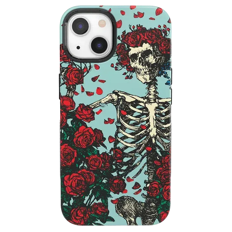 Customer Favorite Forever Grateful | Grateful Dead Skeleton Floral Case  Limited Release!