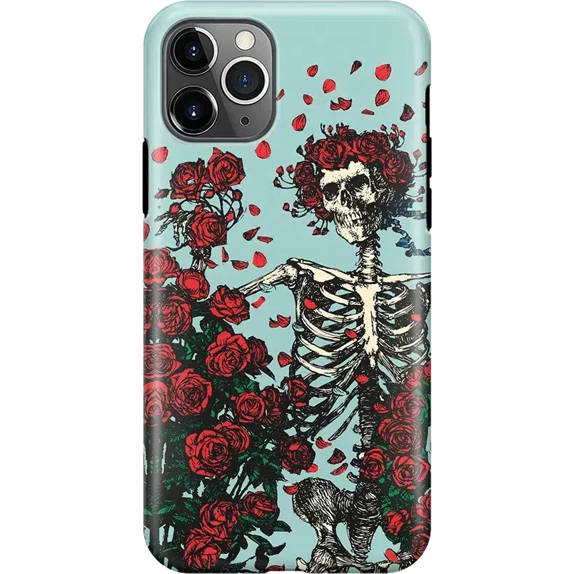 Customer Favorite Forever Grateful | Grateful Dead Skeleton Floral Case  Limited Release!