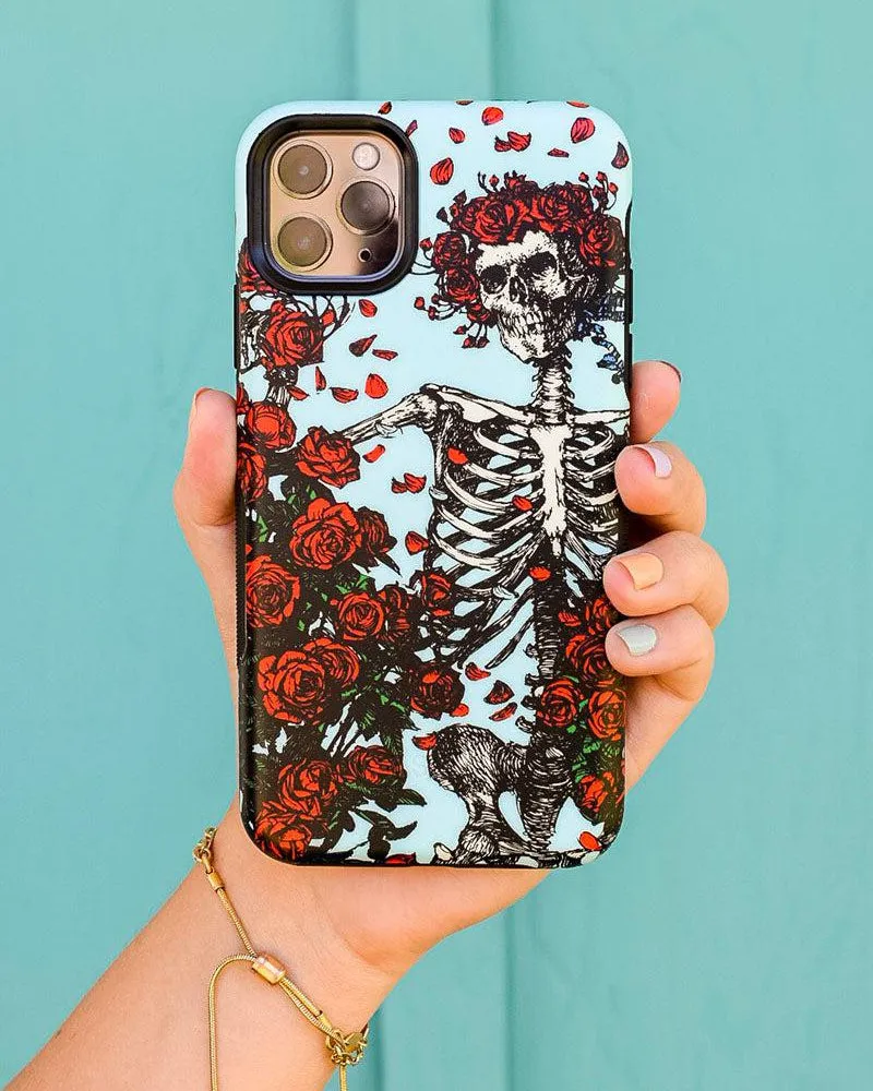 Customer Favorite Forever Grateful | Grateful Dead Skeleton Floral Case  Limited Release!
