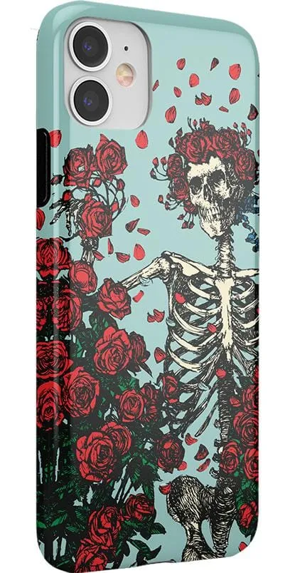 Customer Favorite Forever Grateful | Grateful Dead Skeleton Floral Case  Limited Release!