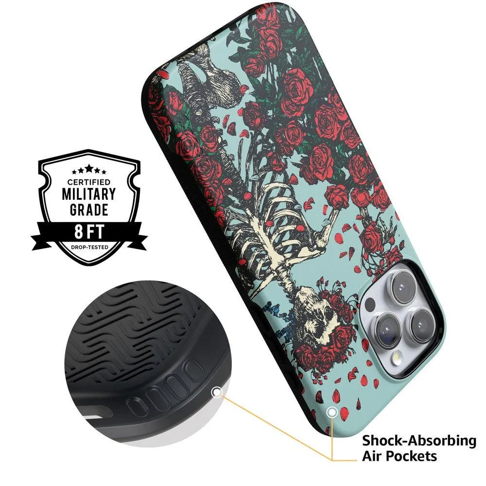 Customer Favorite Forever Grateful | Grateful Dead Skeleton Floral Case  Limited Release!