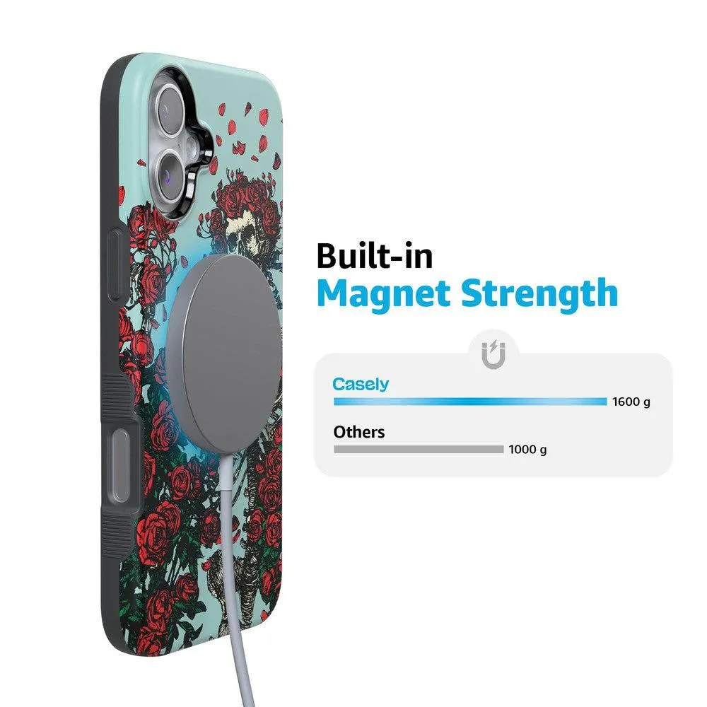 Customer Favorite Forever Grateful | Grateful Dead Skeleton Floral Case  Limited Release!