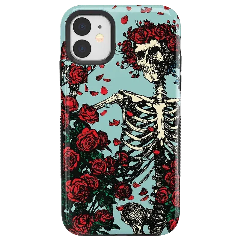Customer Favorite Forever Grateful | Grateful Dead Skeleton Floral Case  Limited Release!