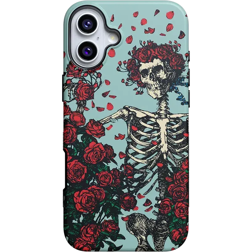 Customer Favorite Forever Grateful | Grateful Dead Skeleton Floral Case  Limited Release!