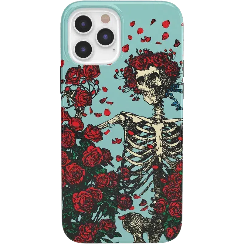 Customer Favorite Forever Grateful | Grateful Dead Skeleton Floral Case  Limited Release!