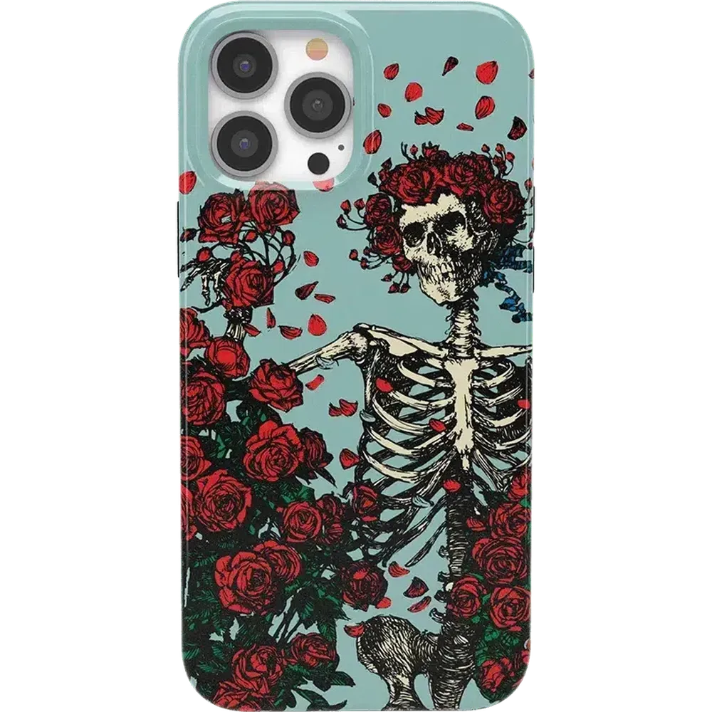 Customer Favorite Forever Grateful | Grateful Dead Skeleton Floral Case  Limited Release!