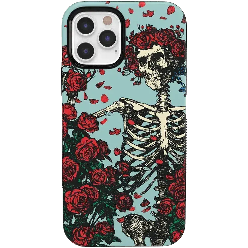 Customer Favorite Forever Grateful | Grateful Dead Skeleton Floral Case  Limited Release!