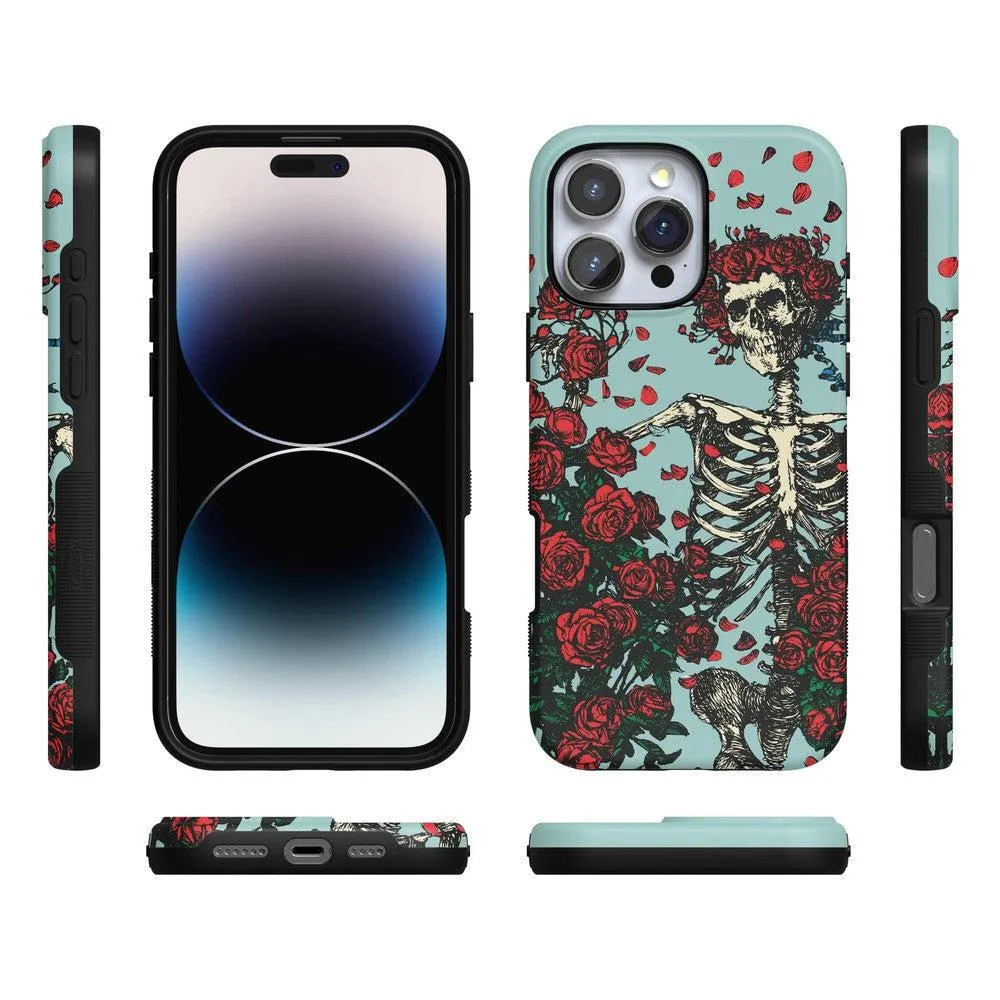 Customer Favorite Forever Grateful | Grateful Dead Skeleton Floral Case  Limited Release!