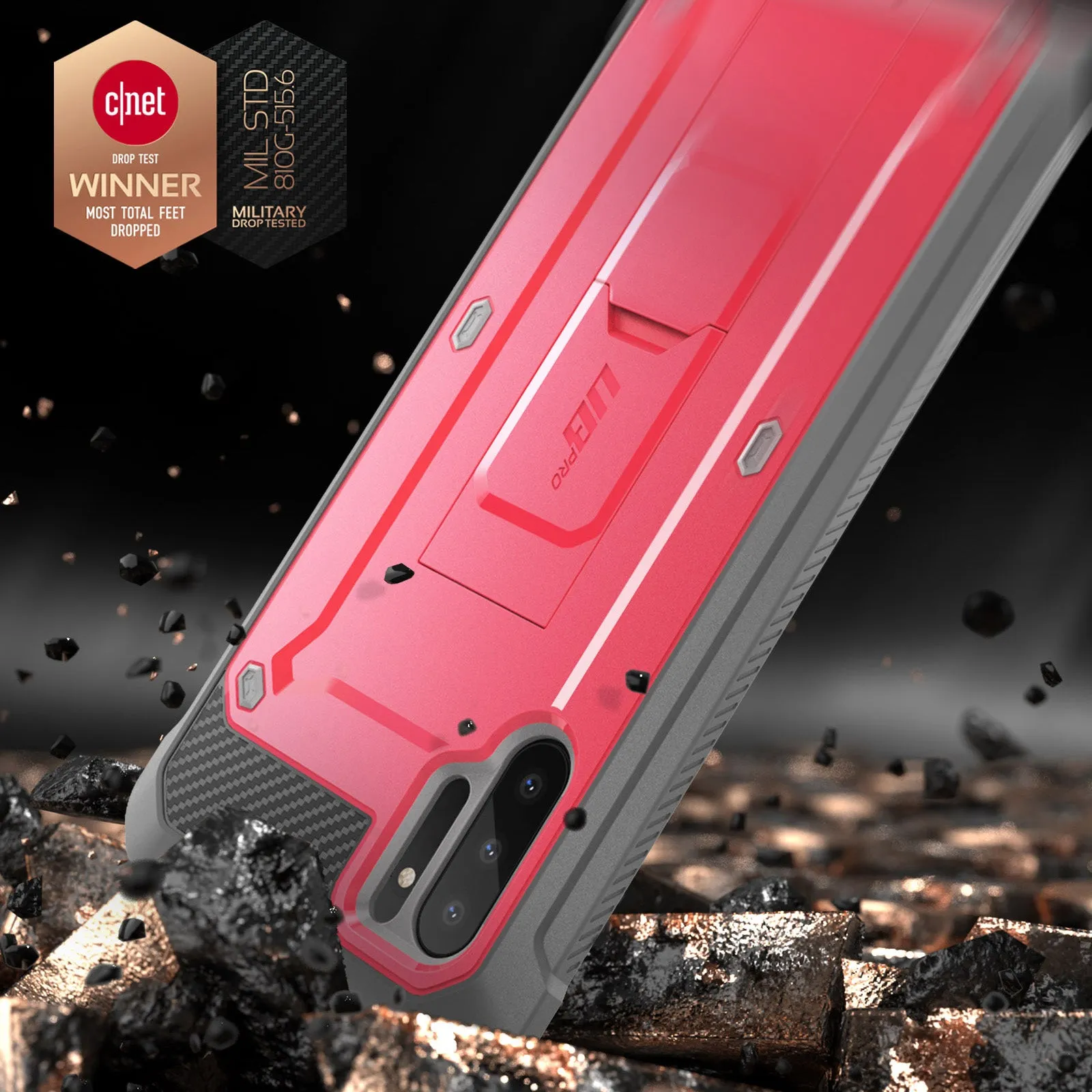 Customer Favorite Galaxy Note10 Unicorn Beetle Pro Full-Body Rugged Case-Pink  Last Few Pieces!