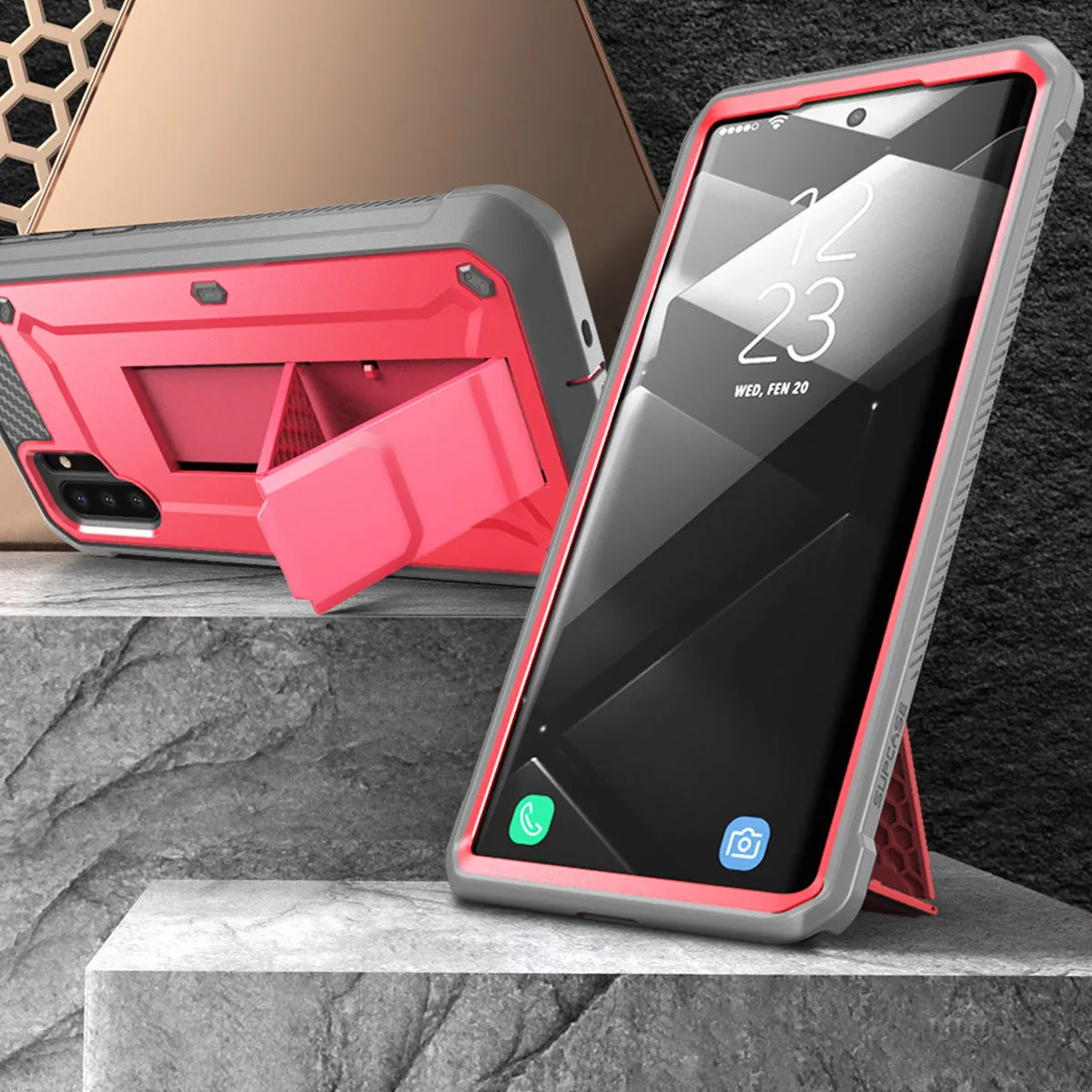 Customer Favorite Galaxy Note10 Unicorn Beetle Pro Full-Body Rugged Case-Pink  Last Few Pieces!