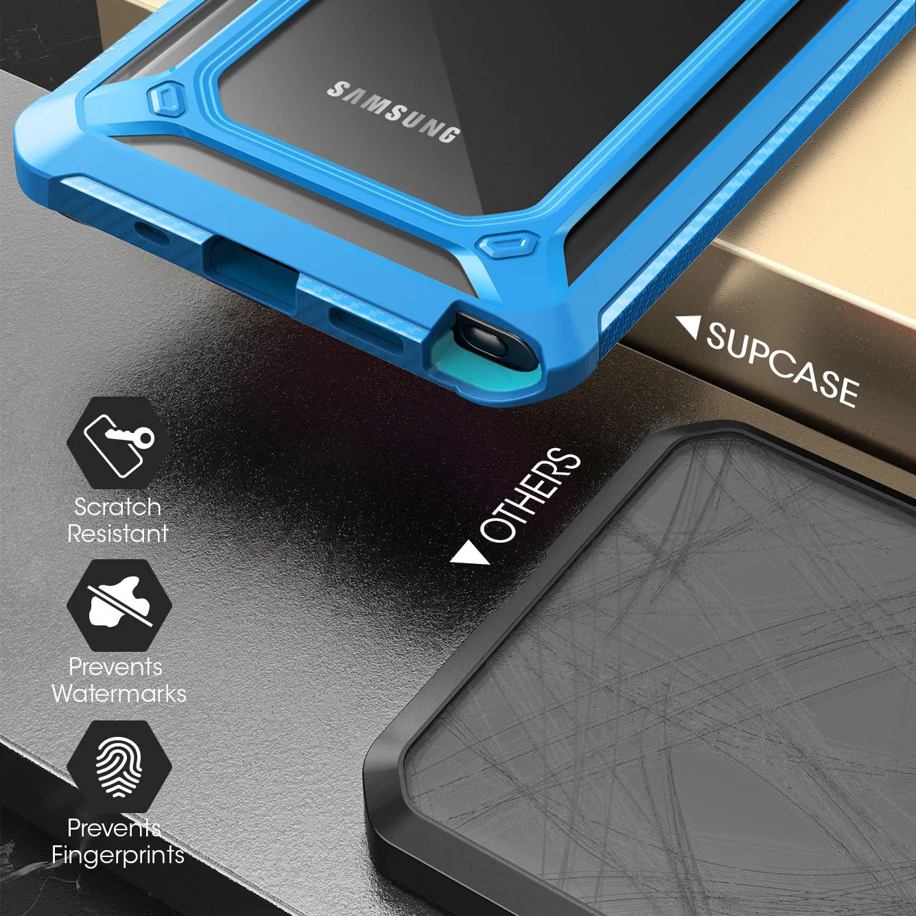 Customer Favorite Galaxy Note20 Ultra Unicorn Beetle EXO Clear Case-Blue  Almost Sold Out!