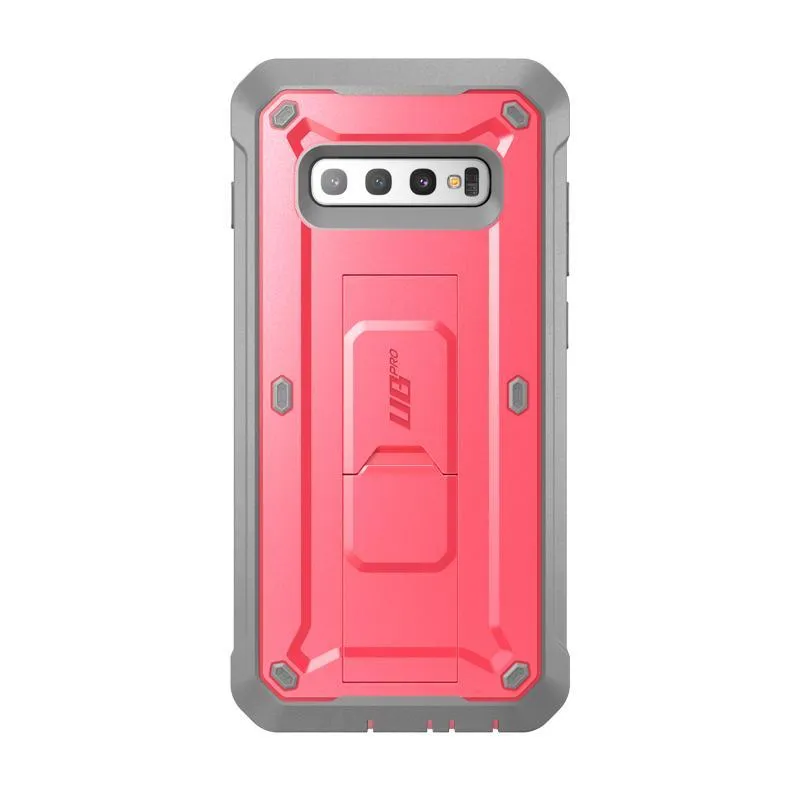 Customer Favorite Galaxy S10 Unicorn Beetle Pro Rugged Holster Case Without Screen Protector-Pink  Ends Soon!