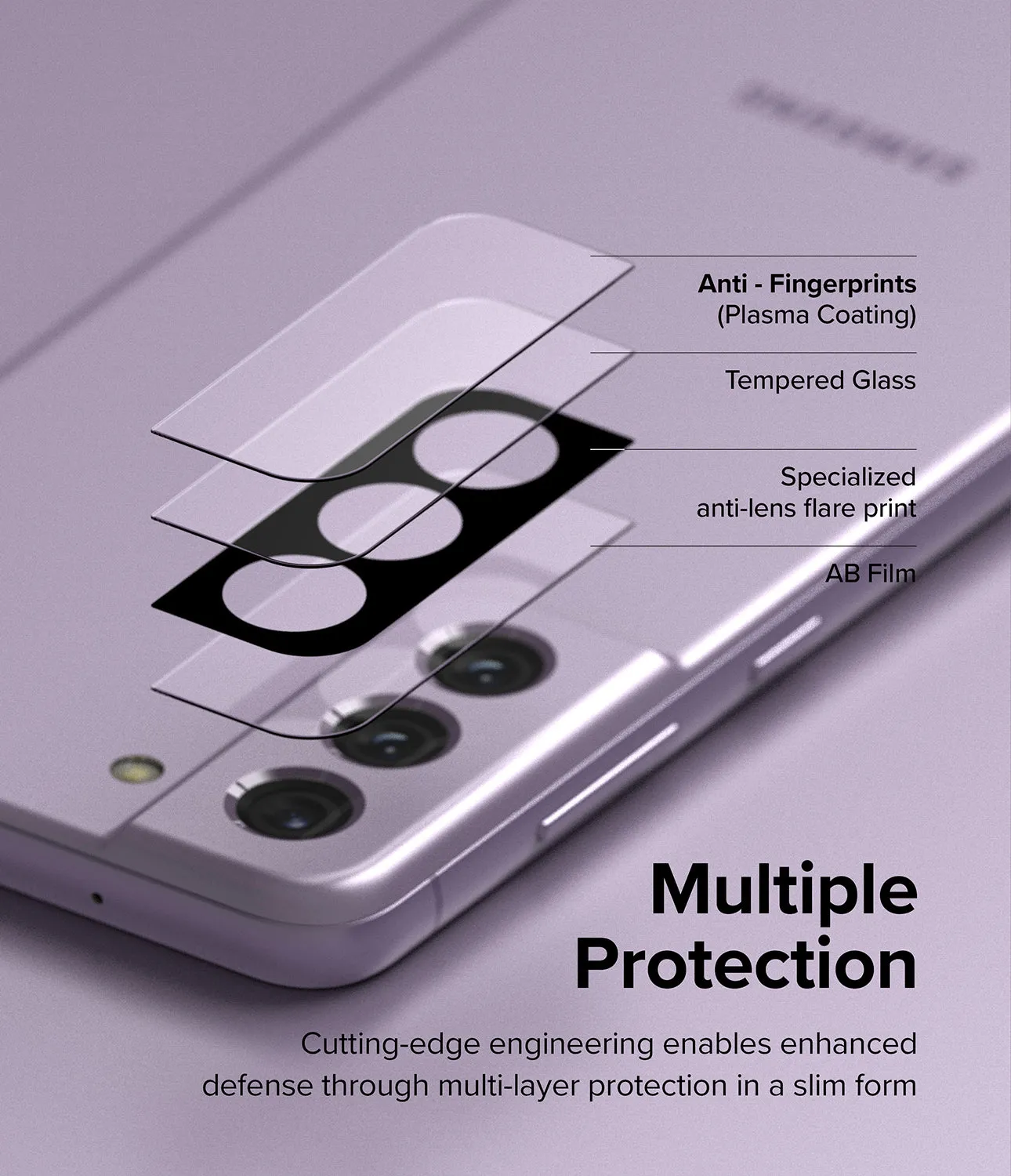 Customer Favorite Galaxy S21 FE | Camera Protector Glass [3 Pack]  Last Few Pieces!