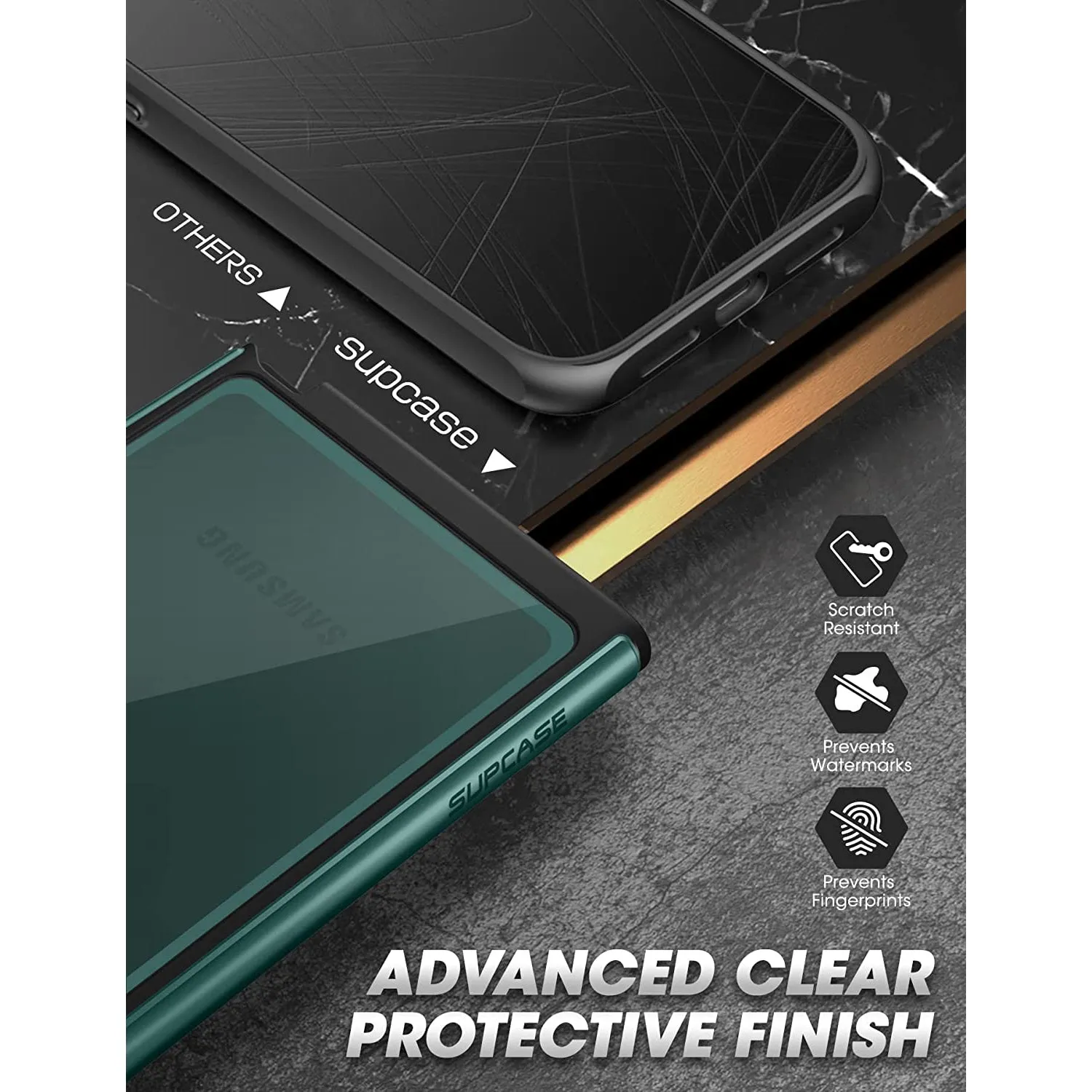 Customer Favorite Galaxy S22 Ultra Unicorn Beetle EDGE XT Bumper Case-Seafoam  Last Few Pieces!