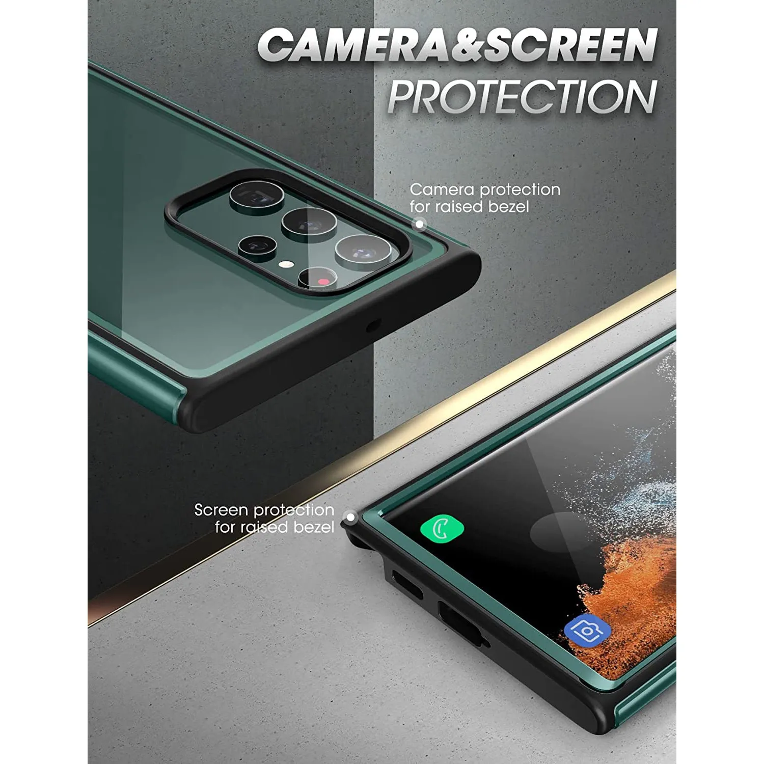 Customer Favorite Galaxy S22 Ultra Unicorn Beetle EDGE XT Bumper Case-Seafoam  Last Few Pieces!