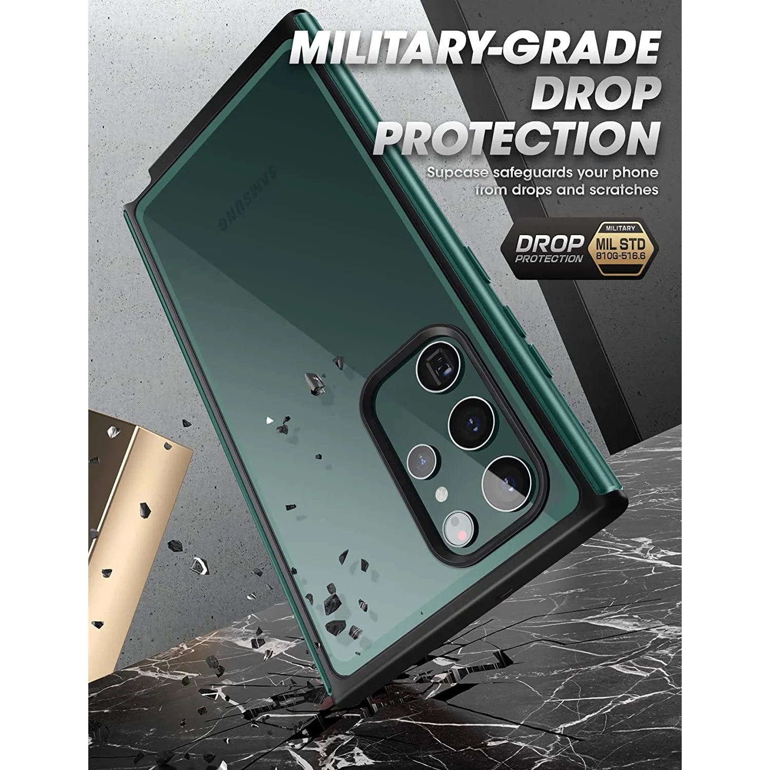 Customer Favorite Galaxy S22 Ultra Unicorn Beetle EDGE XT Bumper Case-Seafoam  Last Few Pieces!