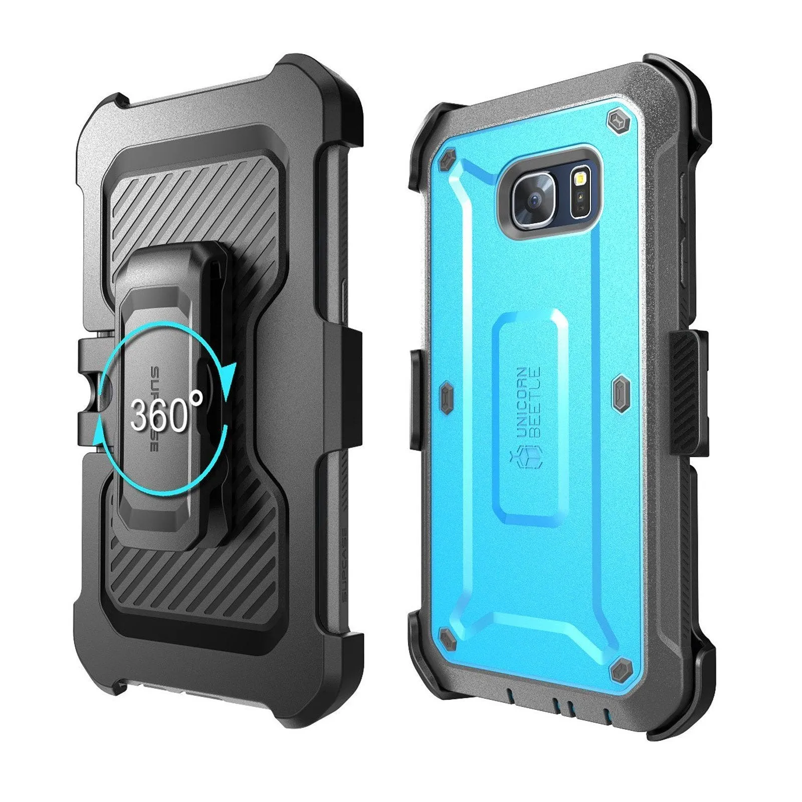 Customer Favorite Galaxy S7 Edge Unicorn Beetle Pro Full Body Rugged Holster Case-Blue  Dont Miss Out!
