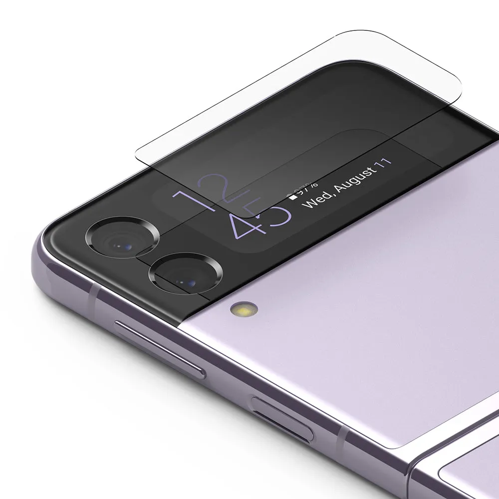 Customer Favorite Galaxy Z Flip 3 Screen Protector | Cover Display Glass [3 Pack]  Going Fast!