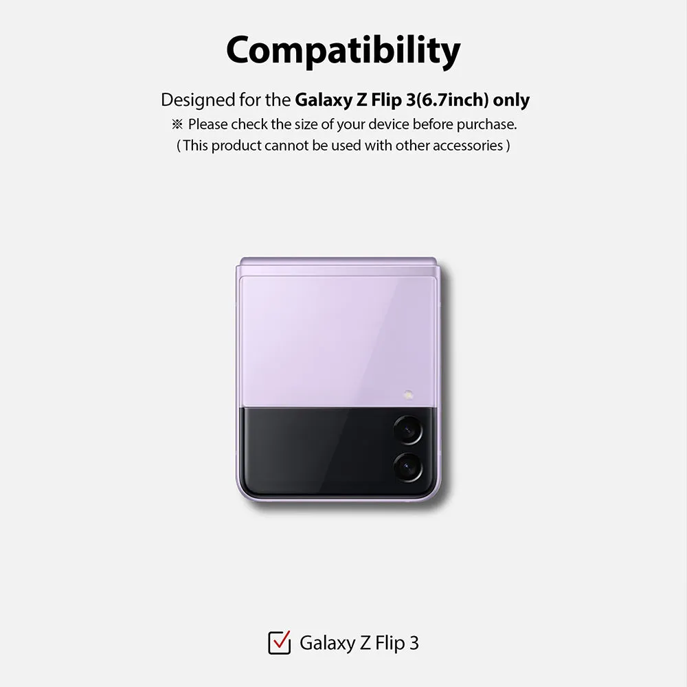 Customer Favorite Galaxy Z Flip 3 Screen Protector | Cover Display Glass [3 Pack]  Going Fast!