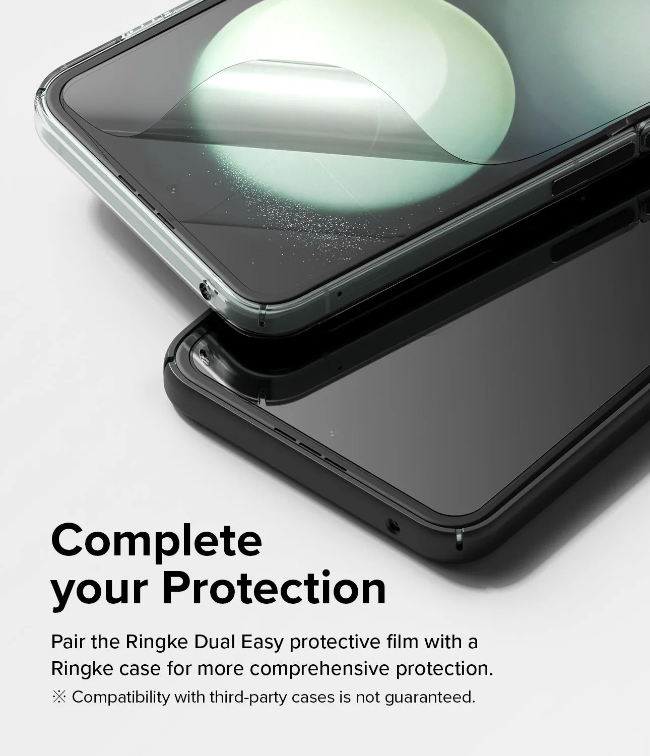 Customer Favorite Galaxy Z Flip 5 Screen Protector | Dual Easy Film [2 Pack]  Stylish & Comfortable