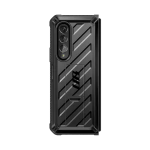 Customer Favorite Galaxy Z Fold3 Unicorn Beetle Kickstand Case with Screen Protector-Black  Today Only!