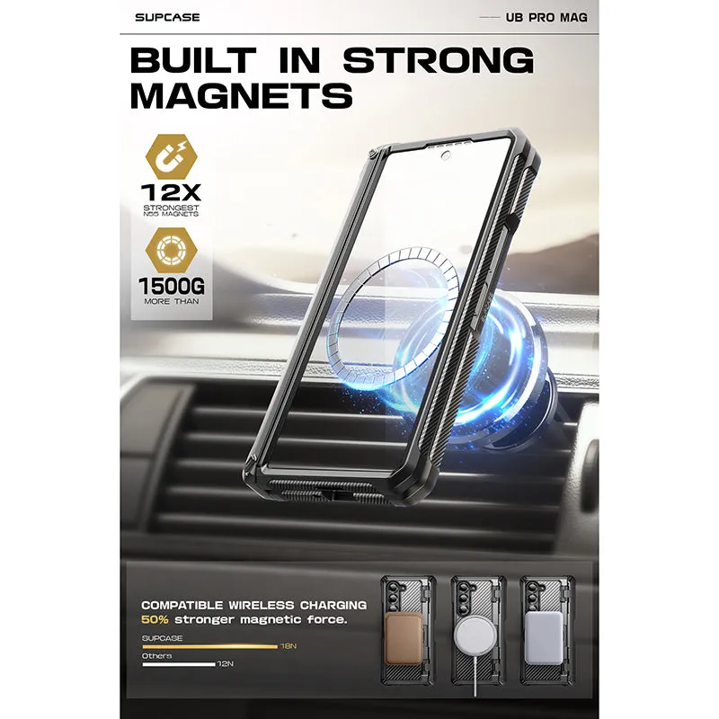 Customer Favorite Galaxy Z Fold6 Unicorn Beetle PRO Mag Rugged Case - Black  Last Chance!