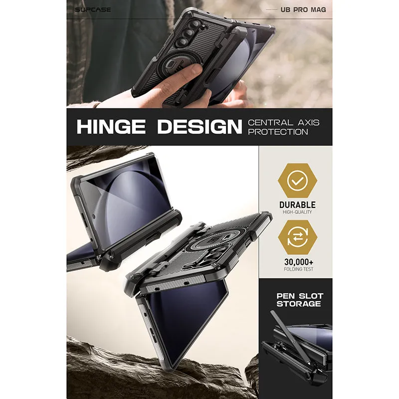 Customer Favorite Galaxy Z Fold6 Unicorn Beetle PRO Mag Rugged Case - Black  Last Chance!