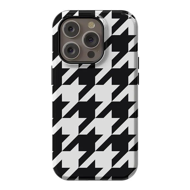 Customer Favorite Houndstooth | High Contrast Design Case  Going Fast!