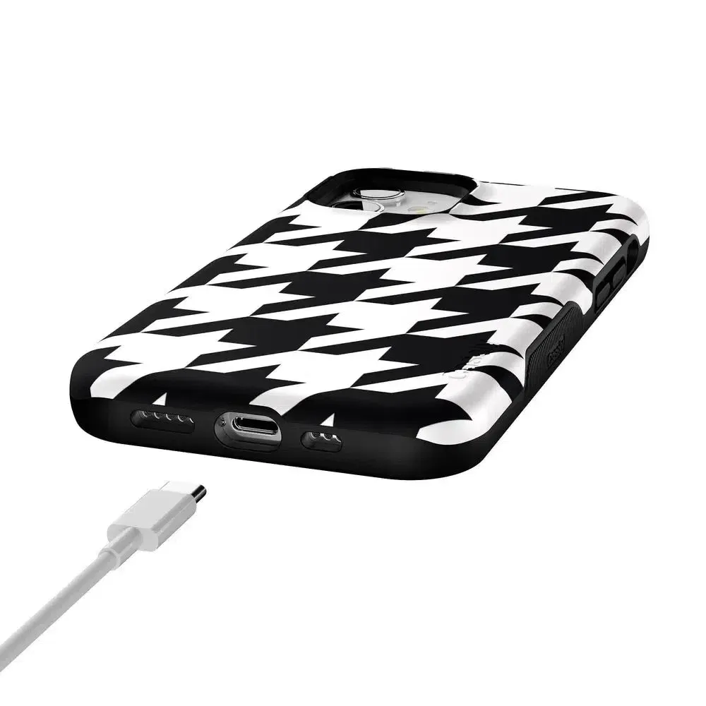 Customer Favorite Houndstooth | High Contrast Design Case  Going Fast!