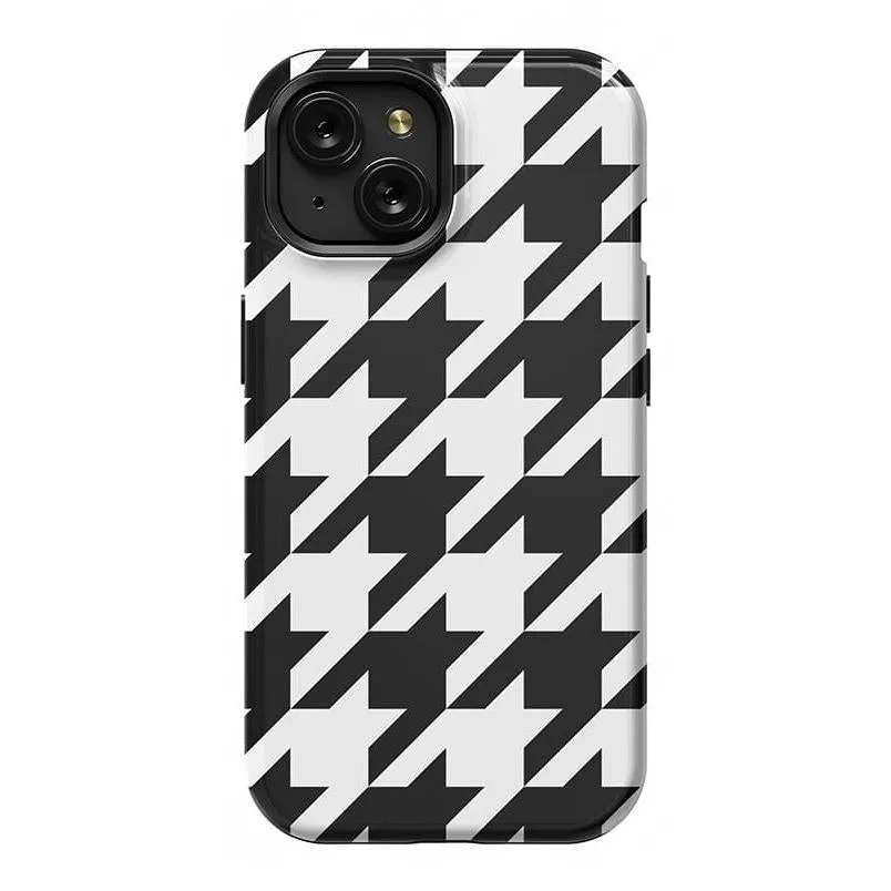 Customer Favorite Houndstooth | High Contrast Design Case  Going Fast!