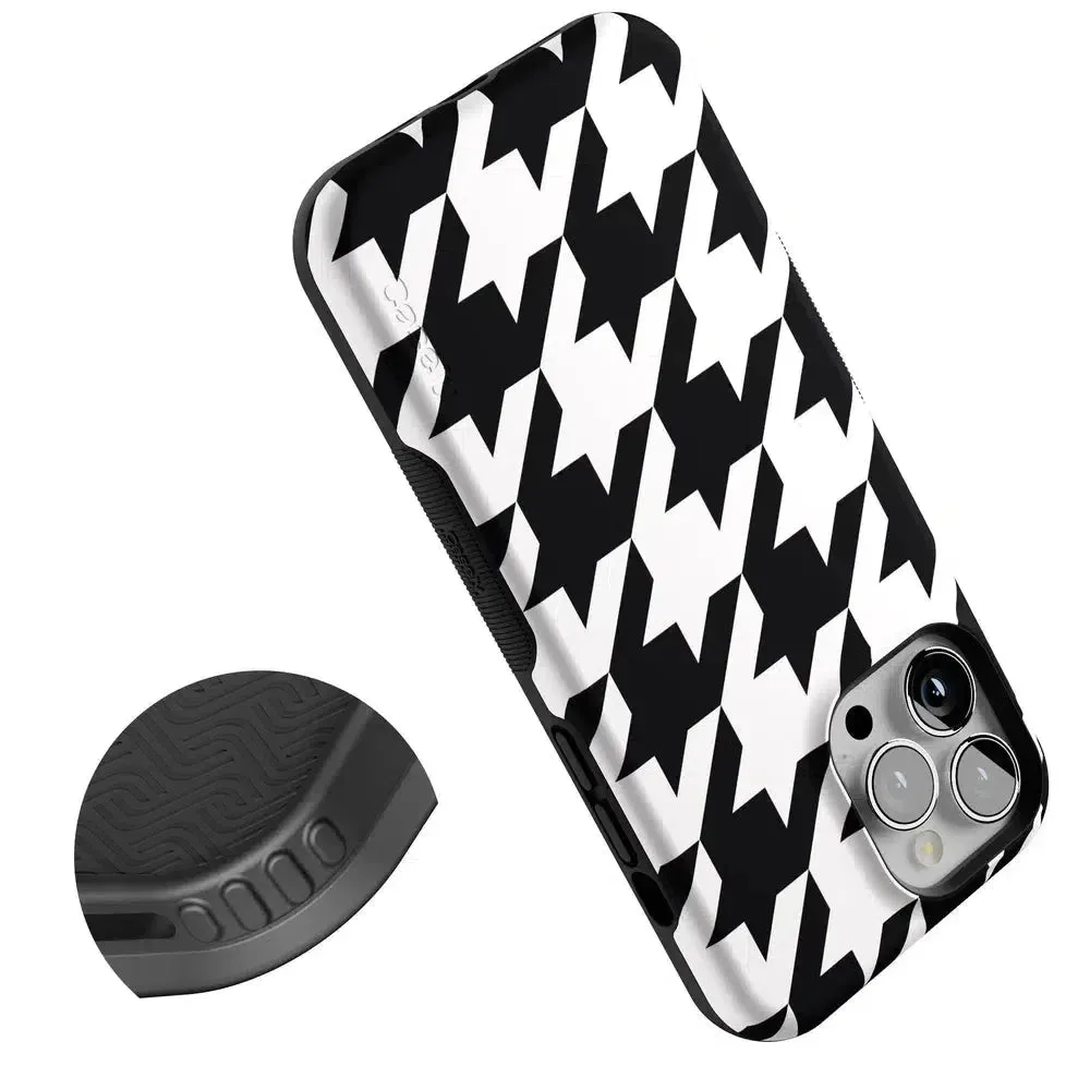 Customer Favorite Houndstooth | High Contrast Design Case  Going Fast!