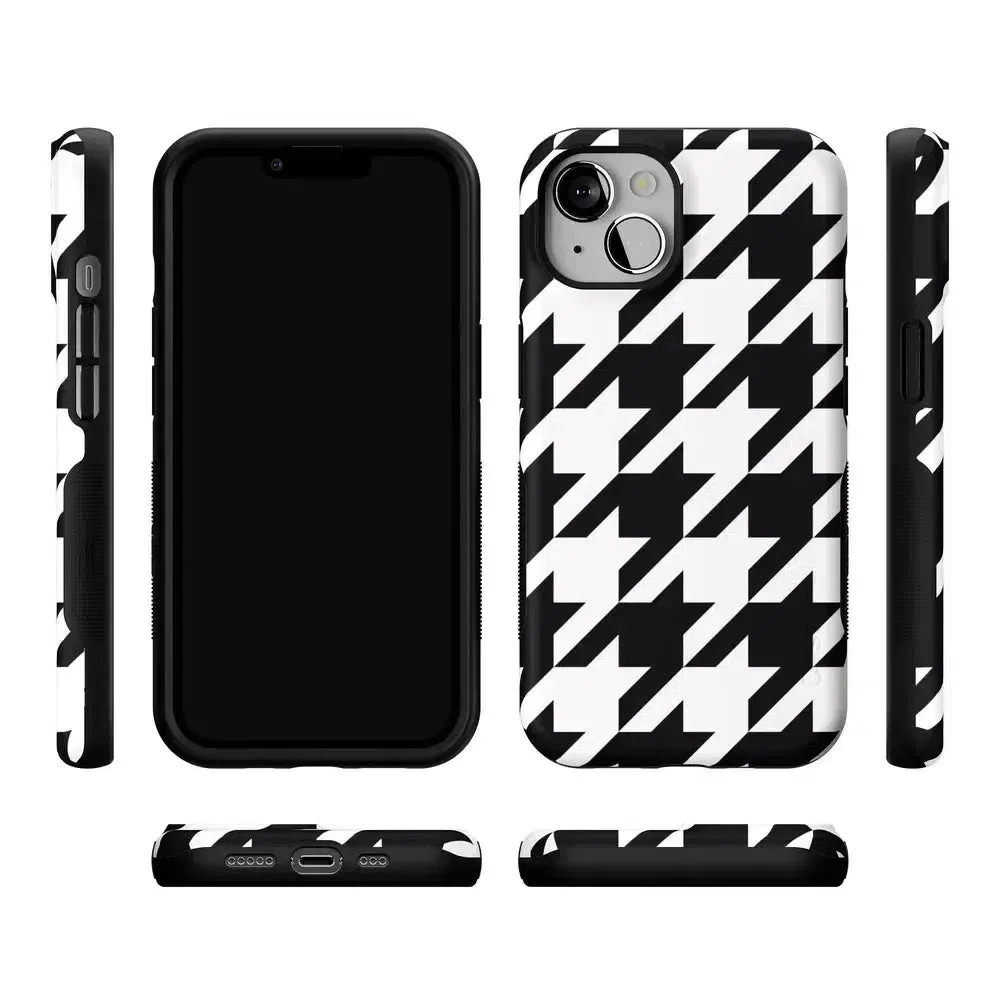 Customer Favorite Houndstooth | High Contrast Design Case  Going Fast!