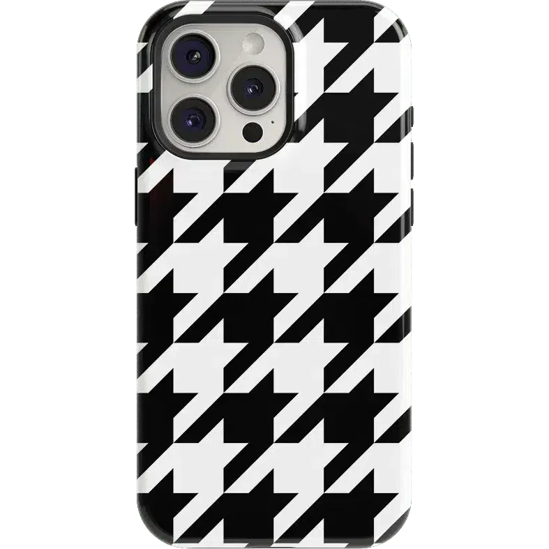 Customer Favorite Houndstooth | High Contrast Design Case  Going Fast!