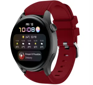 Customer Favorite Huawei Watch 3 (Pro) Silicone Strap (Burgundy)  Limited Release!