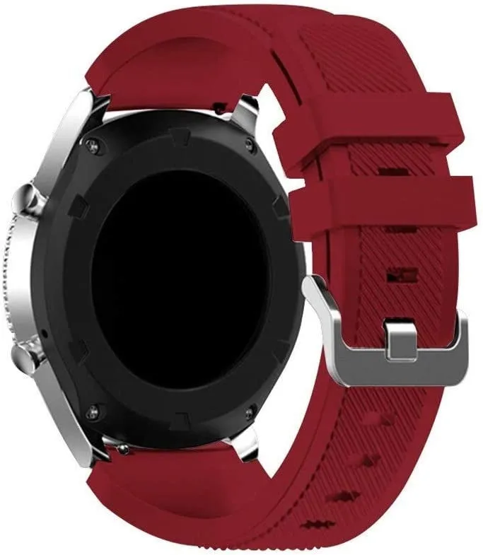 Customer Favorite Huawei Watch 3 (Pro) Silicone Strap (Burgundy)  Limited Release!