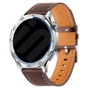 Customer Favorite Huawei Watch 4 (Pro) 'One Push' Leather Strap (Dark Brown)  Almost Gone!