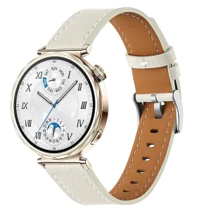 Customer Favorite Huawei Watch 5 - 42mm 'One Push' Leather Strap (Beige)  Dont Miss Out!