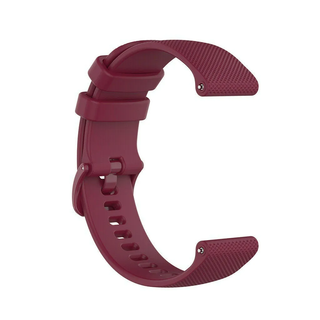 Customer Favorite Huawei Watch 5 - 42mm Silicone Strap (Wine Red)  Limited Release!