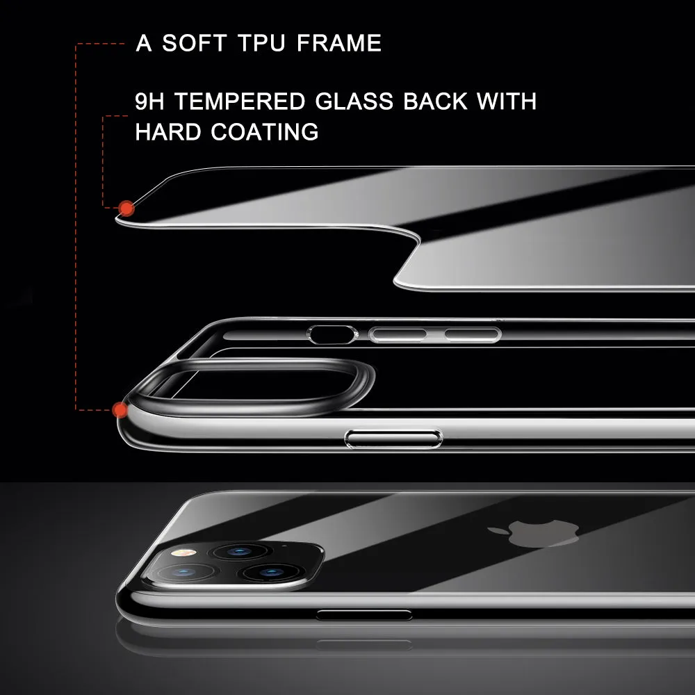 Customer Favorite iPhone 11 Pro 5.8 inch Unicorn Beetle GLASS Slim Clear Case-Clear  Stylish & Comfortable