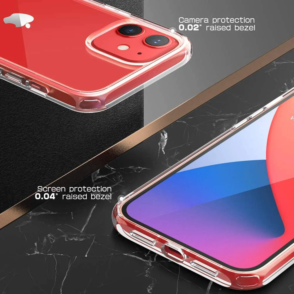Customer Favorite iPhone 12 mini 5.4 inch Unicorn Beetle Style Slim Clear Case-Clear  Limited Release!